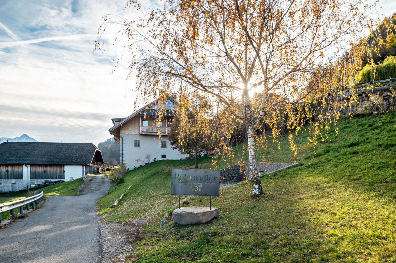 Rotwandterhof Wohnung Nest Barbiano  Kültér fotó